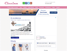 Tablet Screenshot of ciccina.it